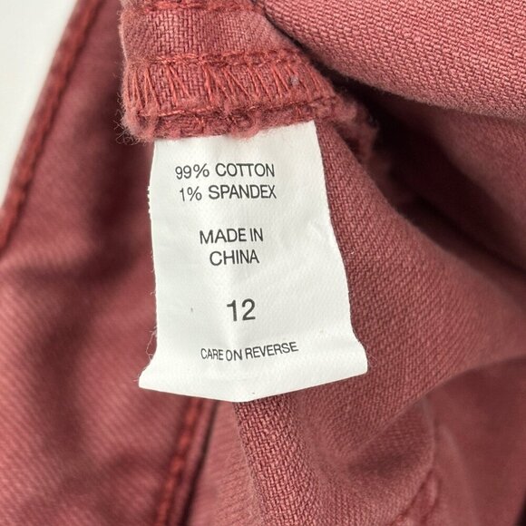 New York & Company Legging Women's size 12 Mauve Pink Denim jeans - Picture 3 of 4